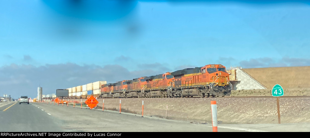 BNSF Southbound Stacks